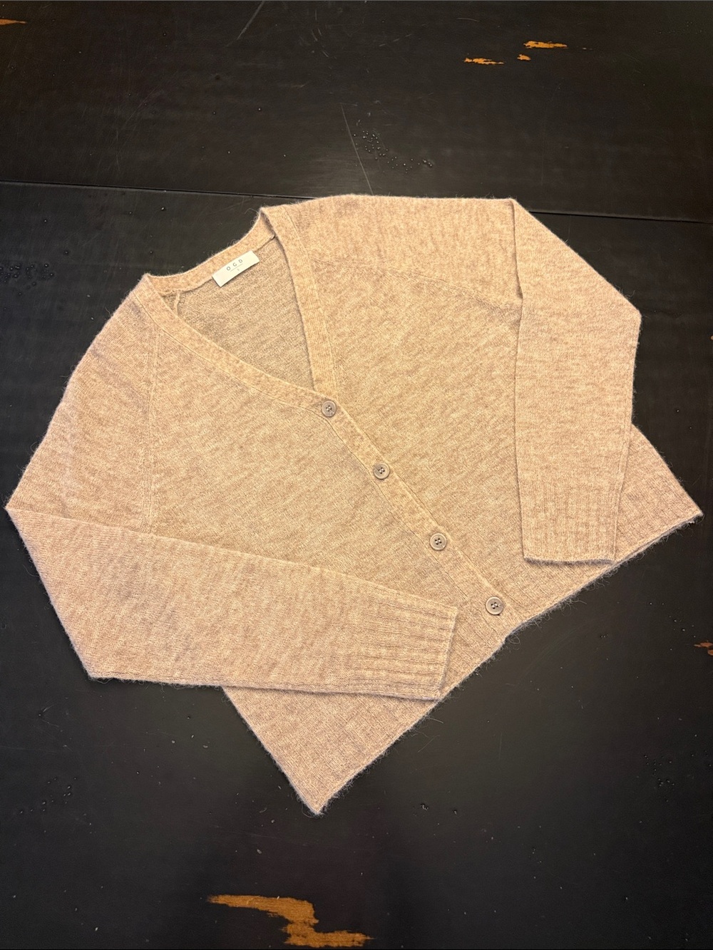 One Grey Day Addison V Neck Cardigan - Picture 3 of 7